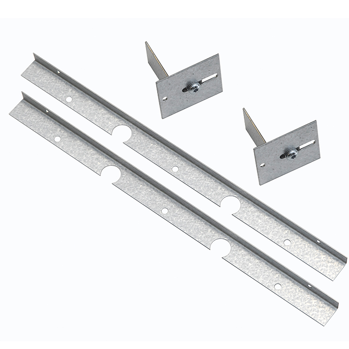 Montagekit med dold bärprofil