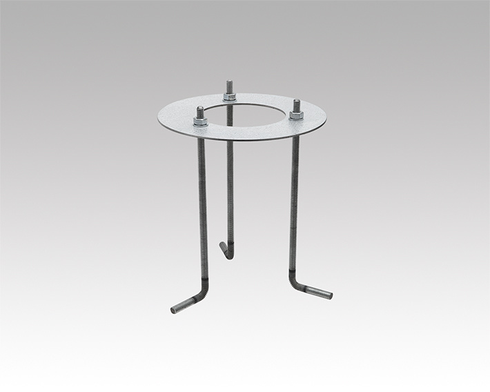 Ingjutningsfäste Pollux